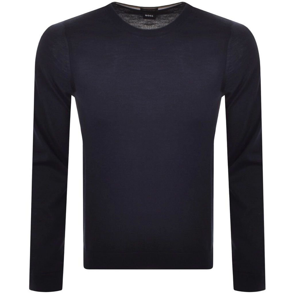 Hugo Boss BOSS Leno P Knit Jumper Navy